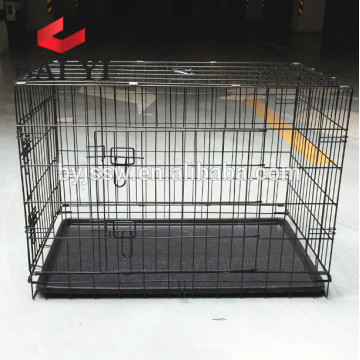 24 &quot;30&quot; 36 &quot;42&quot; 48 &quot;China Duplo Doors Folding Metal Steel Wire Dog Cage